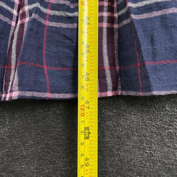 MARINE LAYER Maeve Midi Dress Women's Size S Twighlight Plaid - Picture 9 of 10